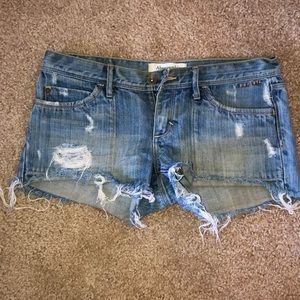 Abercrombie & Fitch Jean Short Shorts